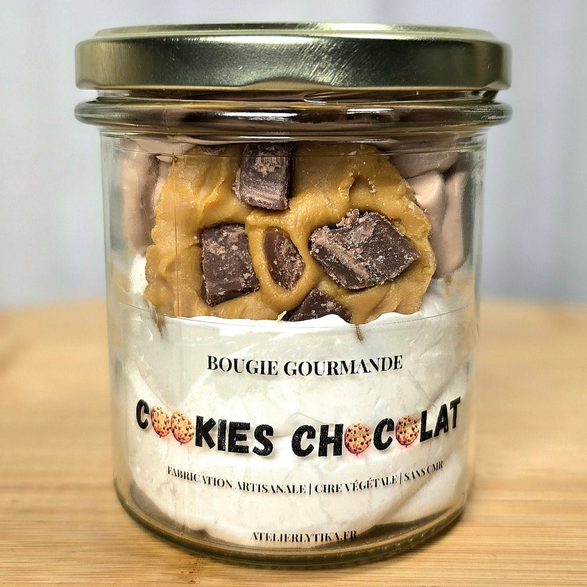 BOUGIE GOURMANDE - COOKIES CHOCOLAT