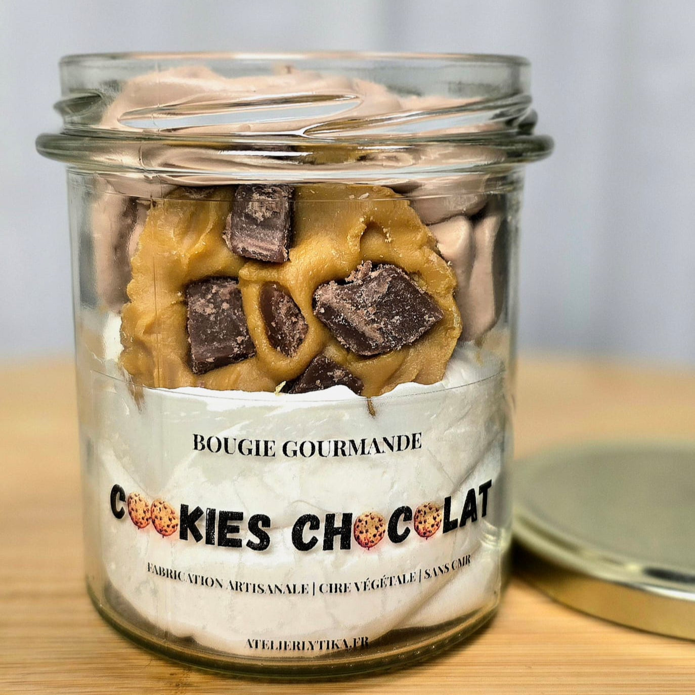 BOUGIE GOURMANDE - COOKIES CHOCOLAT