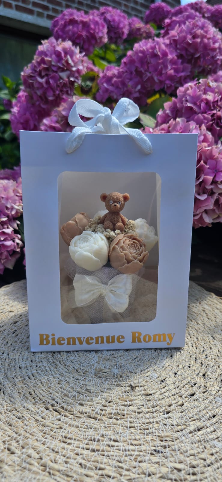 Flower box ourson