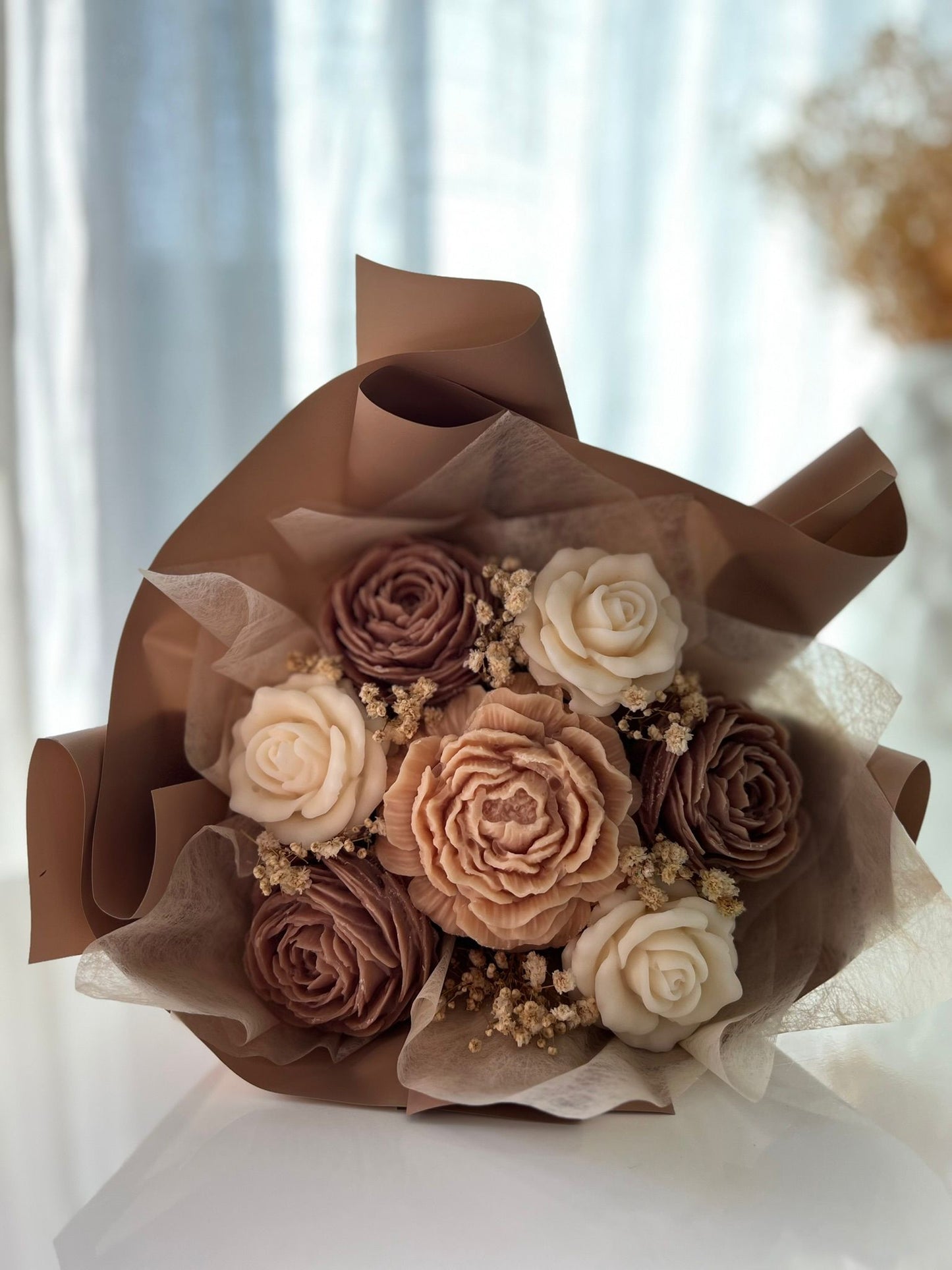 Bouquet parfumé - Cappuccino Fleuri