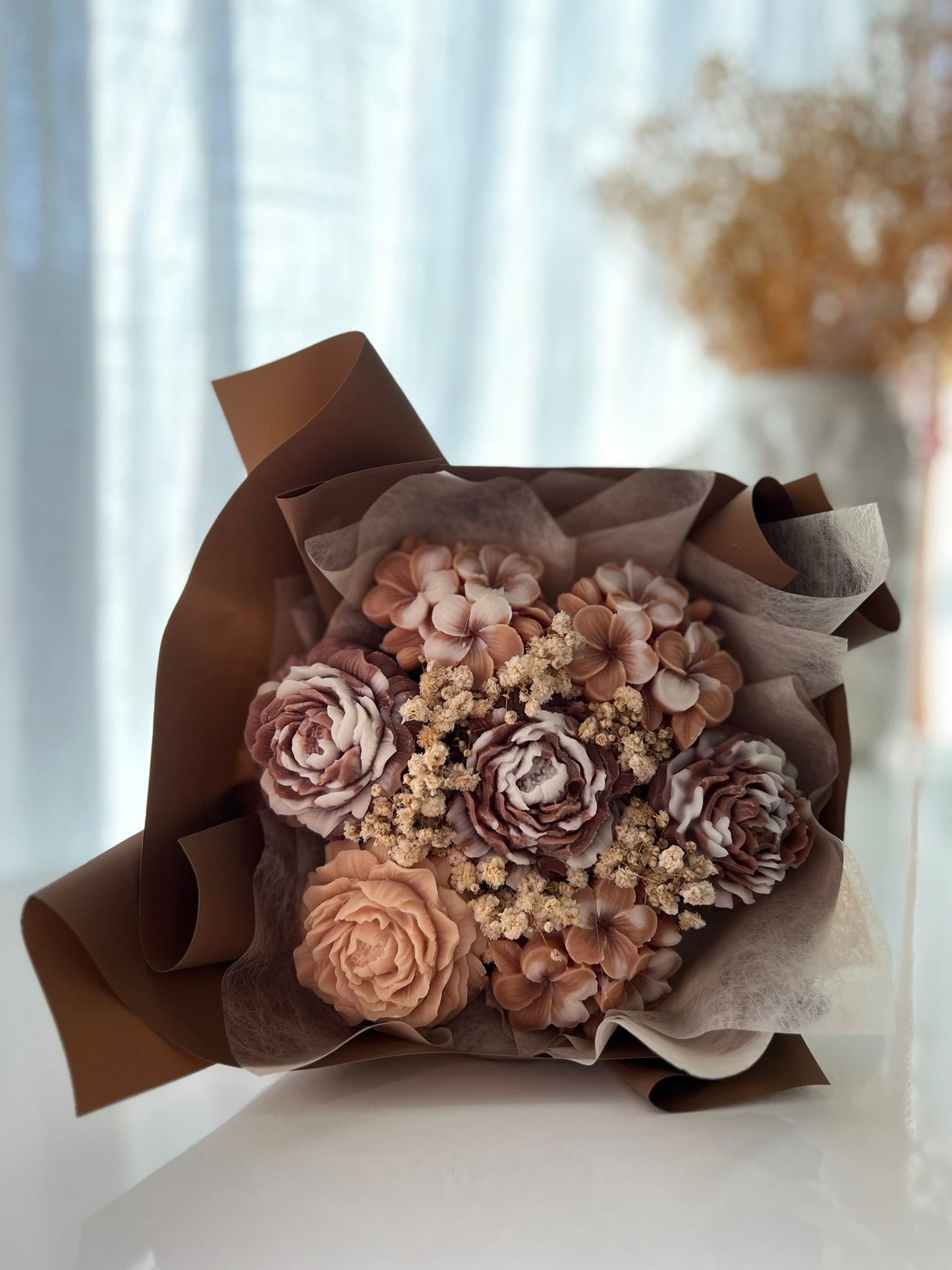 Bouquet parfumé - Cappuccino Fleuri