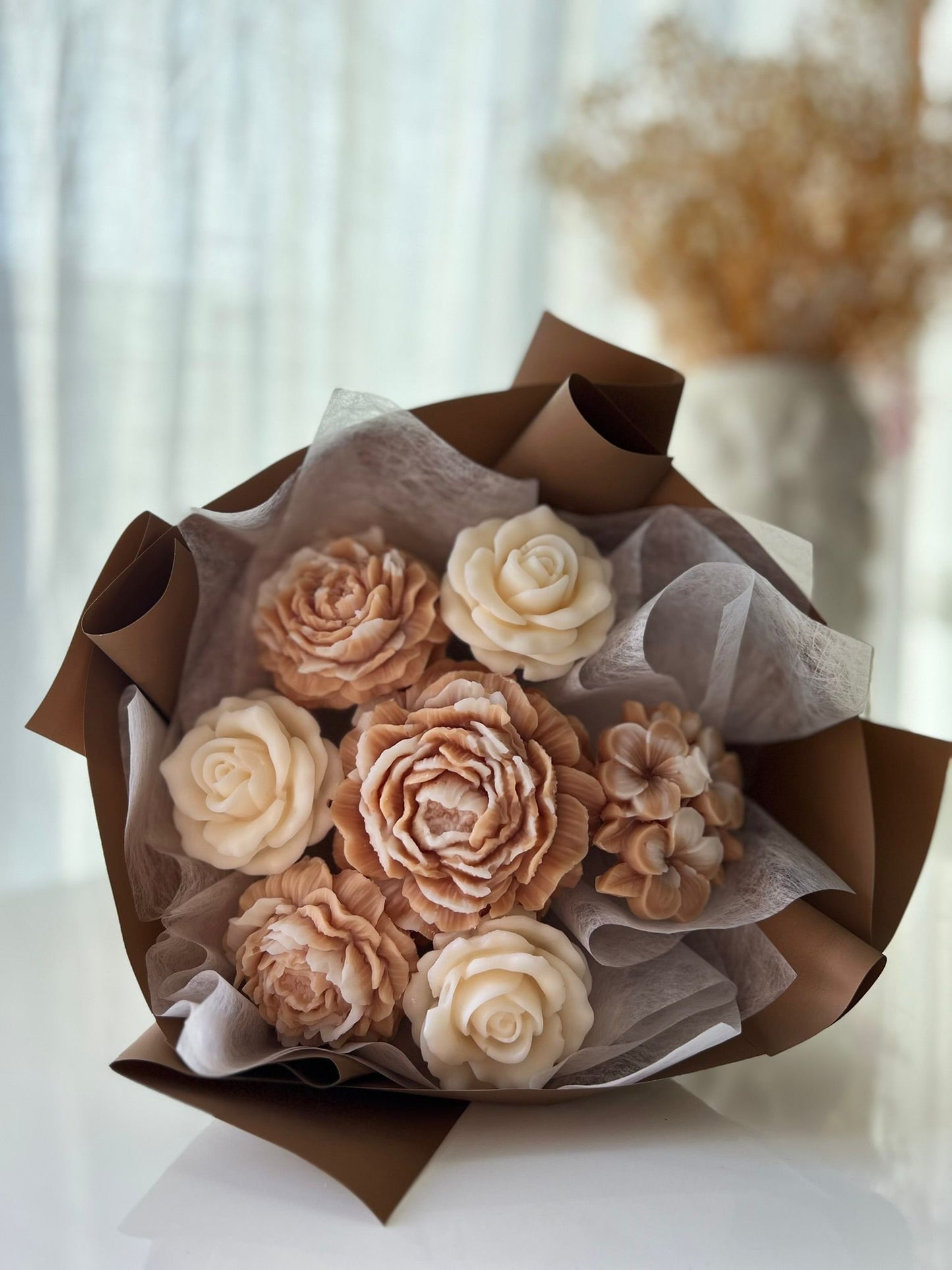 Bouquet parfumé - Cappuccino Fleuri