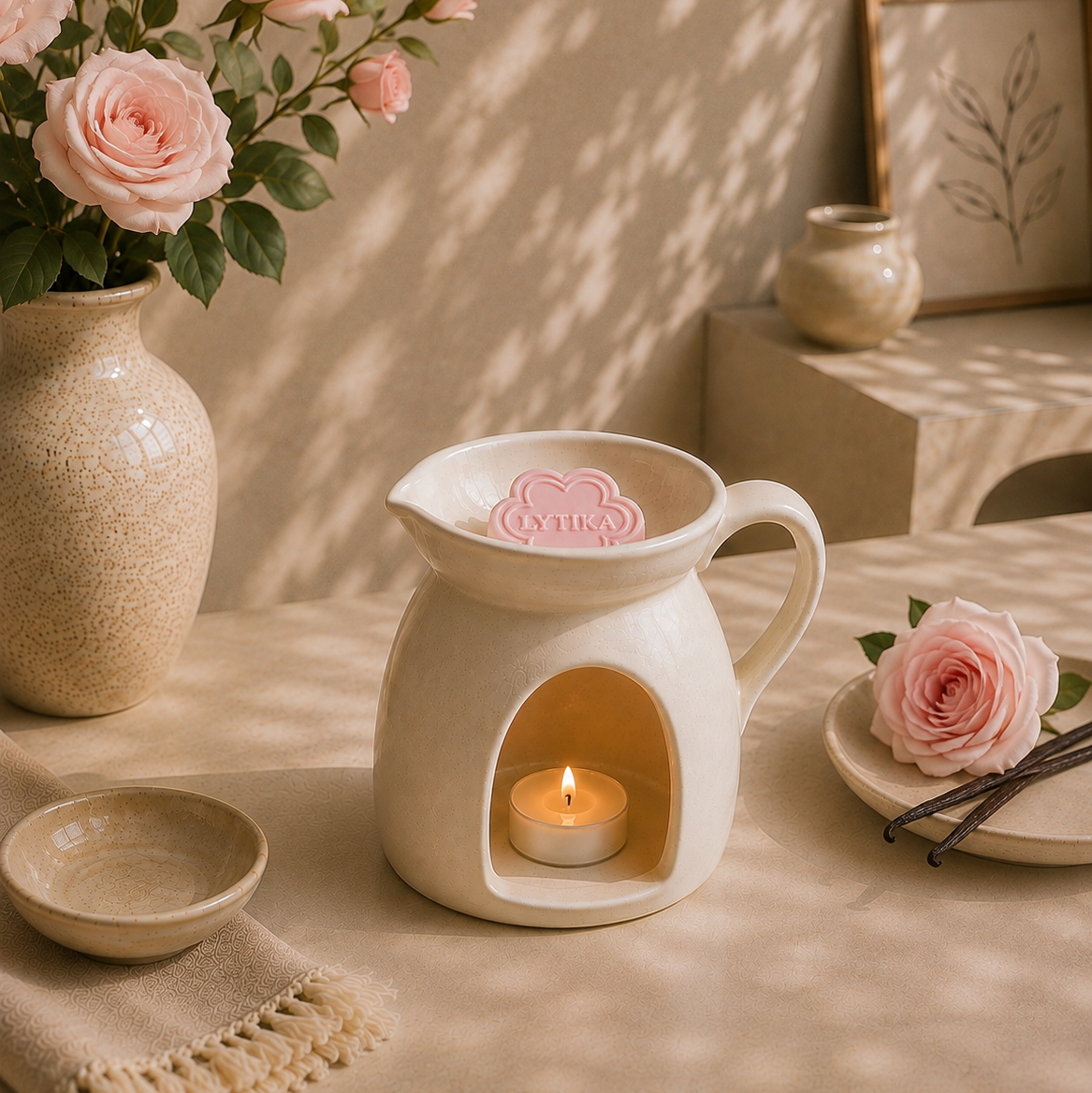 Fondant parfumé - Rose vanillée