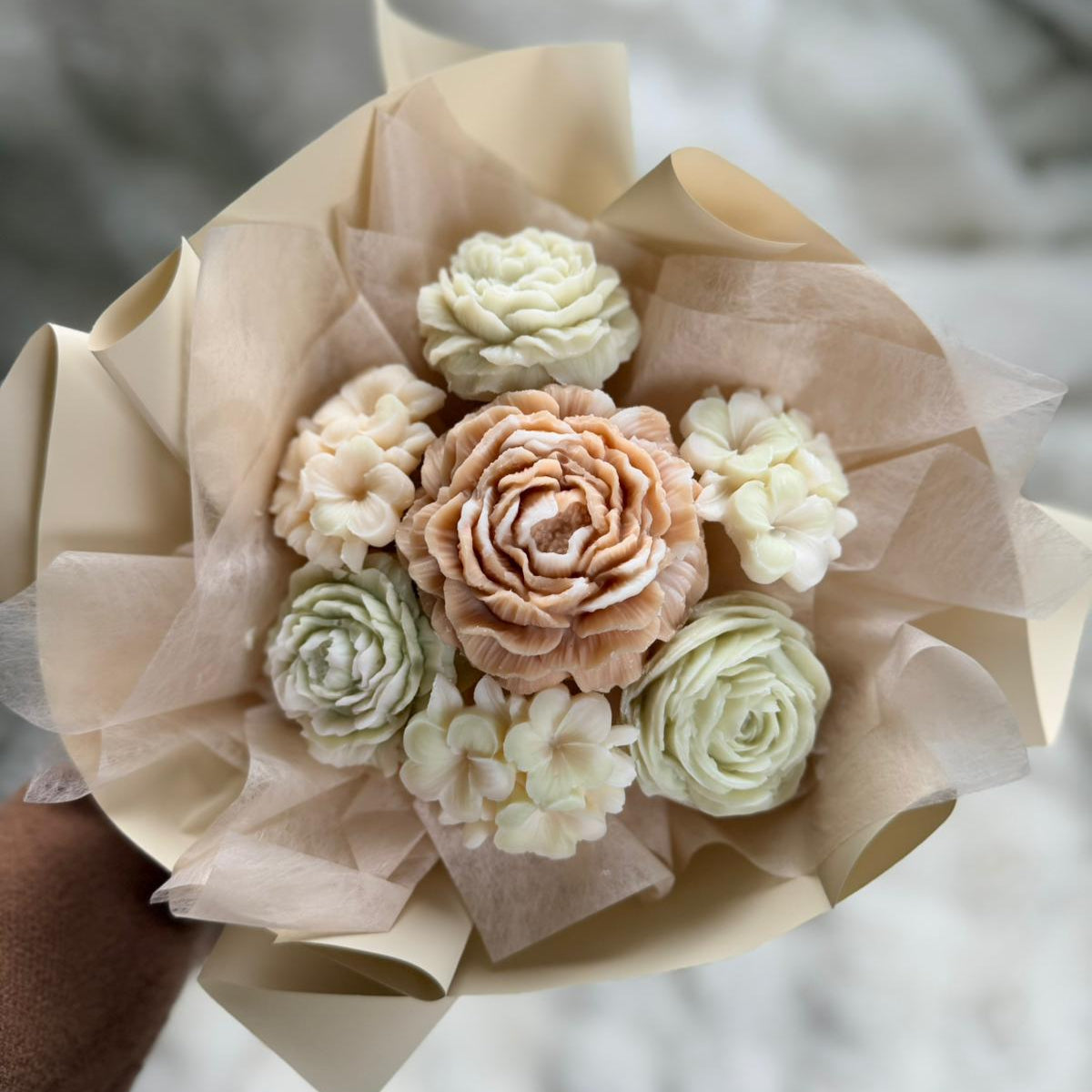 Bouquet parfumé - Sable Pistache