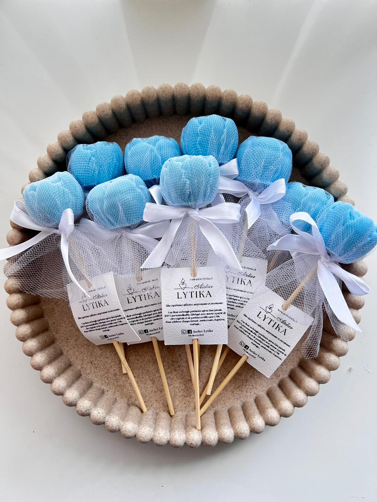 Fleur à l'unité personnalisée - Cadeau invité