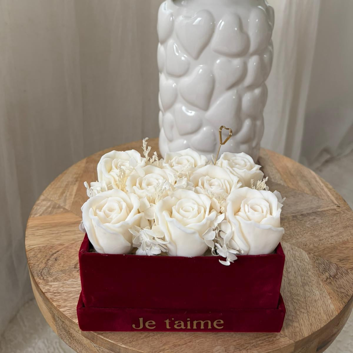 Flower Box « Je t’aime » – Édition Saint-Valentin