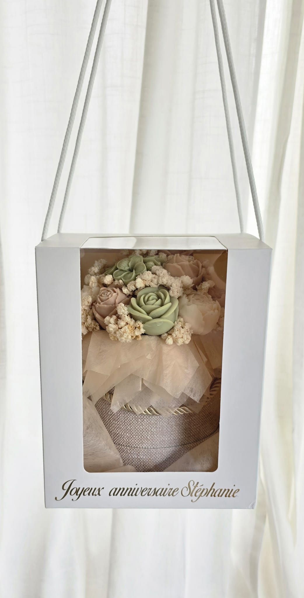 FlowerBox Prestige Personnalisée - Création sur commande