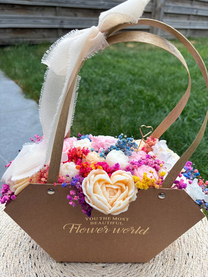 Panier Fleuri Parfumé – Édition Fête des Mères
