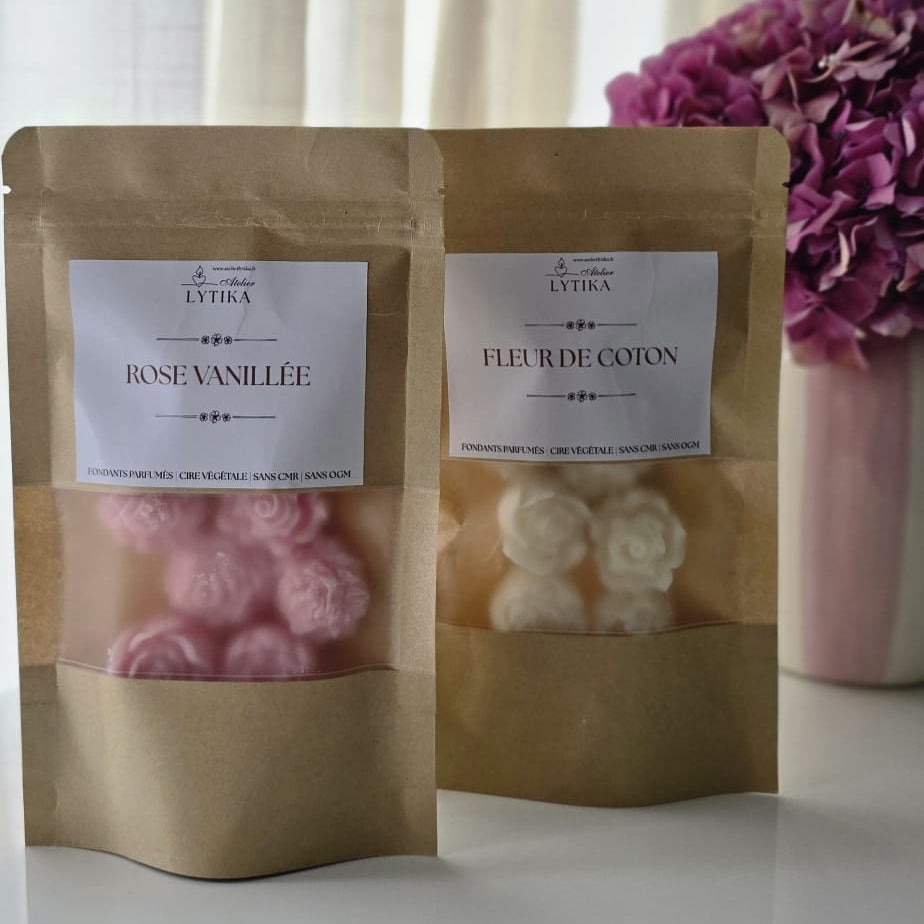 Fleurs fondantes - Lot de 2 - Parfum au choix