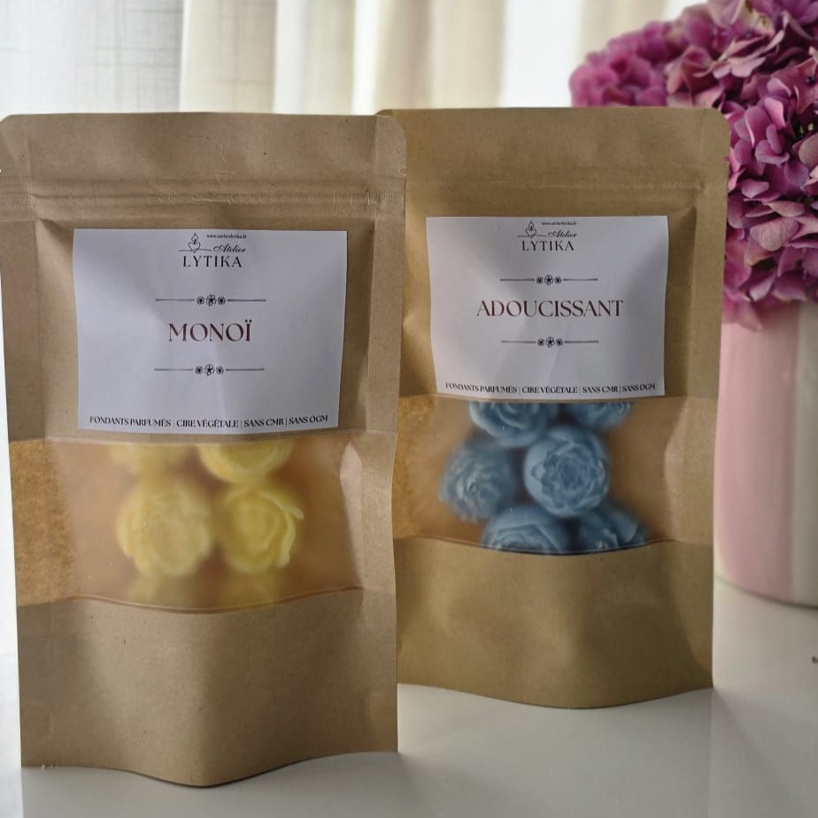 Fleurs fondantes - Lot de 2 - Parfum au choix