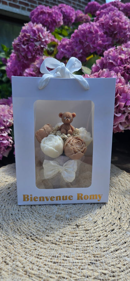 Flower box ourson