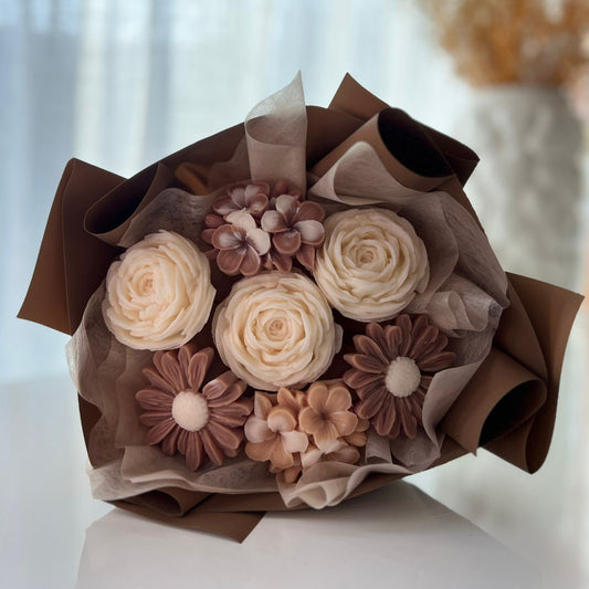 Bouquet parfumé - Cappuccino Fleuri
