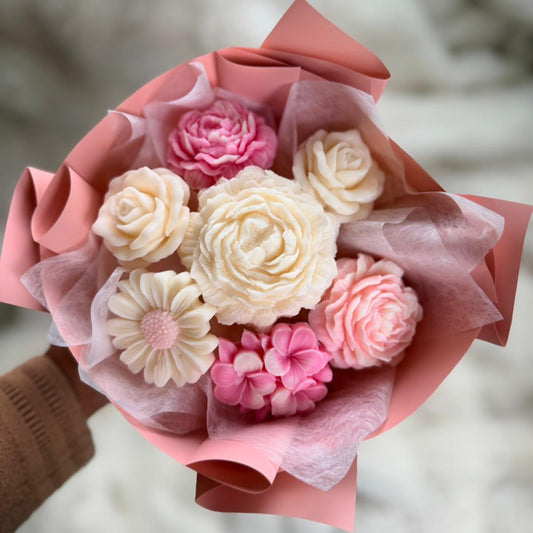 Bouquet parfumé - Le Rosé Douceur