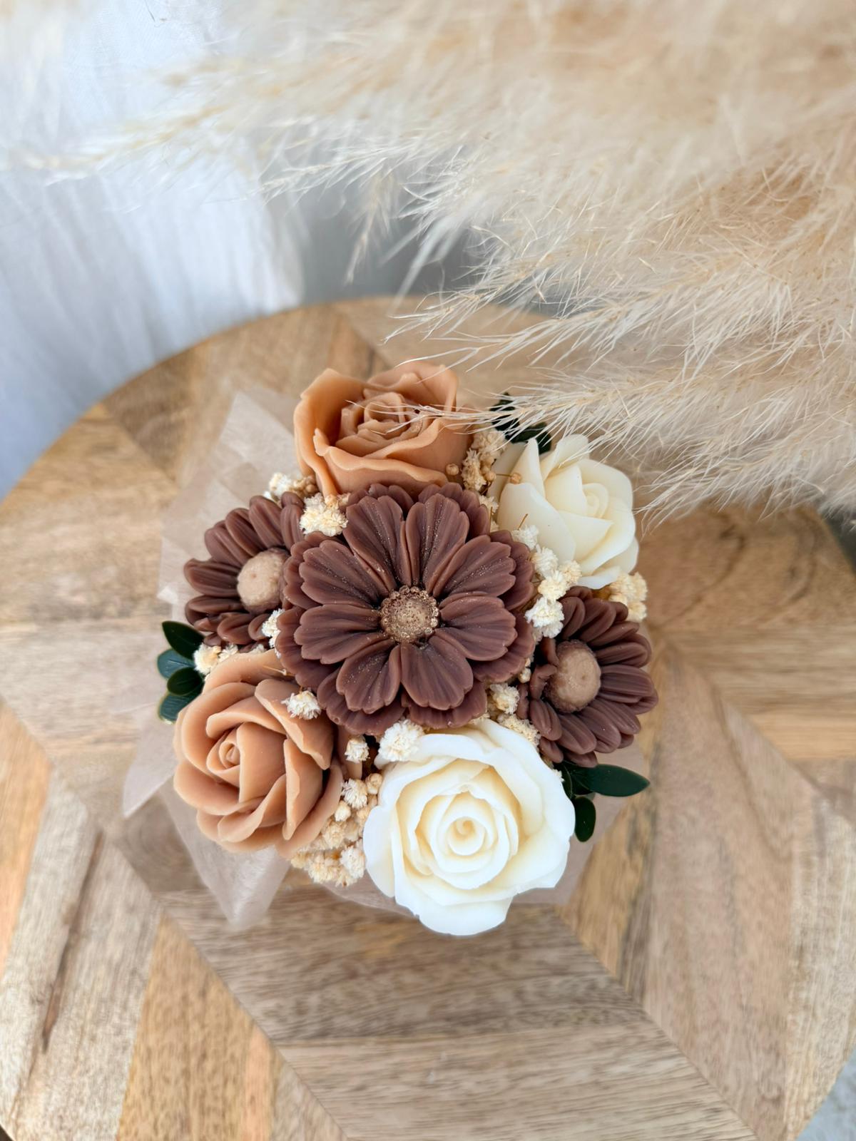 FlowerBox Personnalisée - Panier tressé - Création sur commande