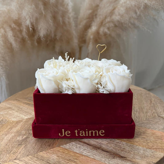 Flower Box « Je t’aime » – Édition Saint-Valentin