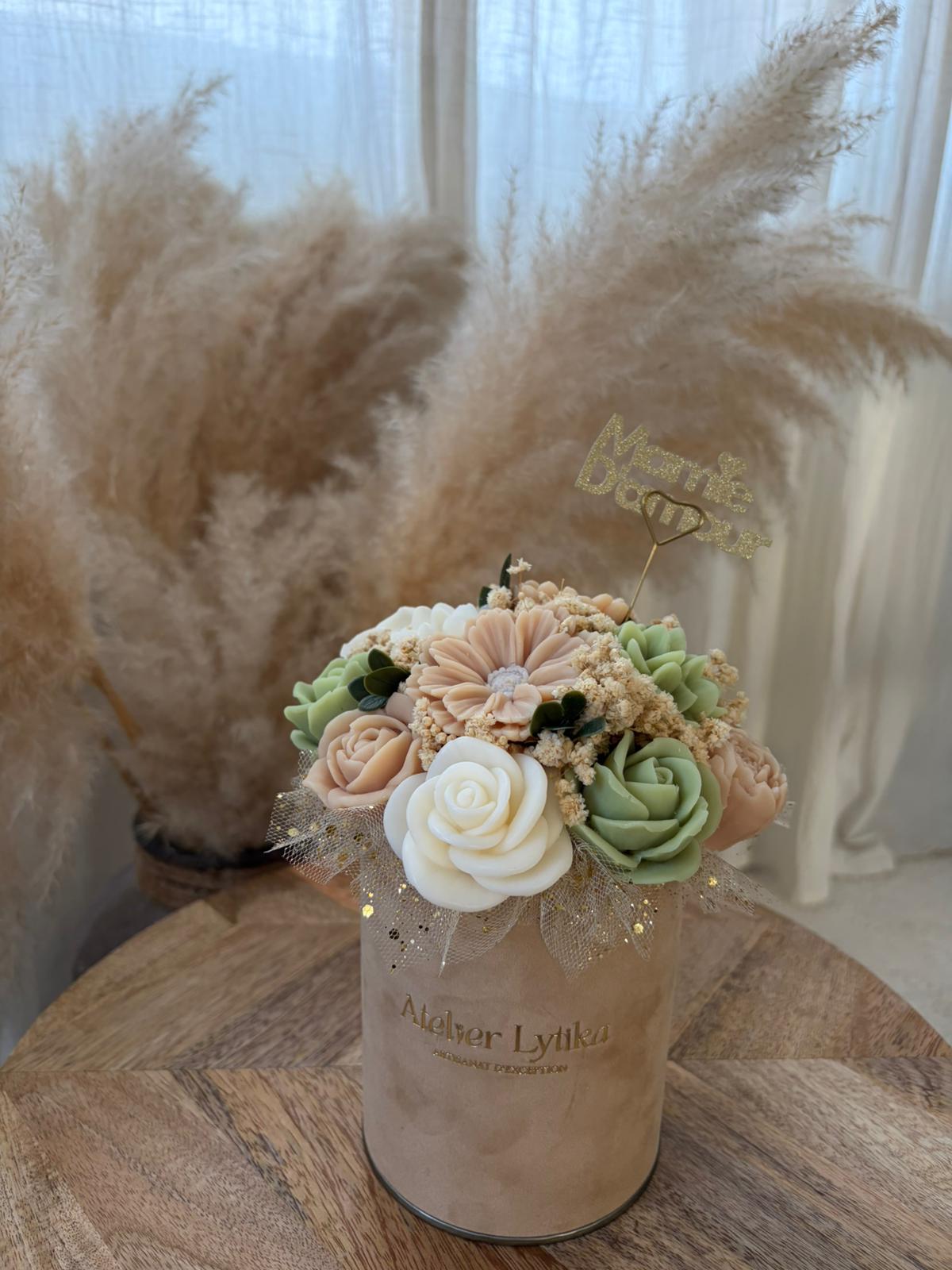 Flower Box - Mamie D'amour Verte - Taille M