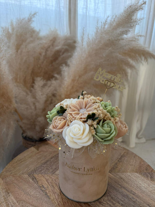 Flower Box - Mamie D'amour Verte - Taille M