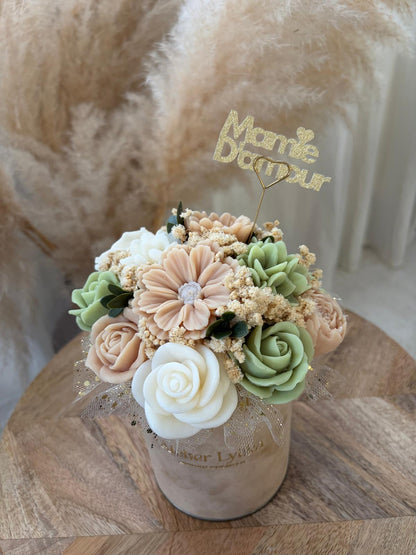 Flower Box - Mamie D'amour Verte - Taille M